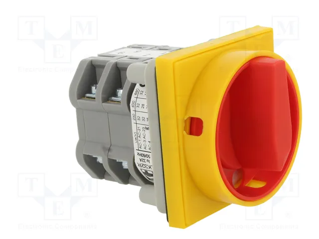 SPAMEL Interruptor de levas principal 32A 3 polos 0-1 SPAMEL Interruptor de levas principal 32A 3 polos 0-1
