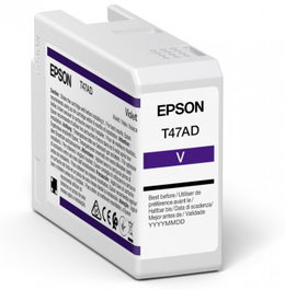 EPSON Singlepack Violet T47AD UltraChrome Pro 10 ink 50ml SC-P900