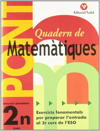 Pont matemàtiques, 2 ESO, Maria Angels Viudez Sánchez - NADAL EDARCA EDITORIAL