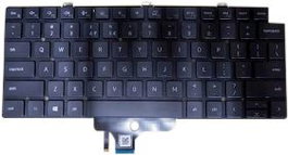 Dell M20ISU-BS Teclado retroiluminado en inglés para Reino Unido (QWERTY UK) para series Latitude 5300 y 7300 - 80 teclas
