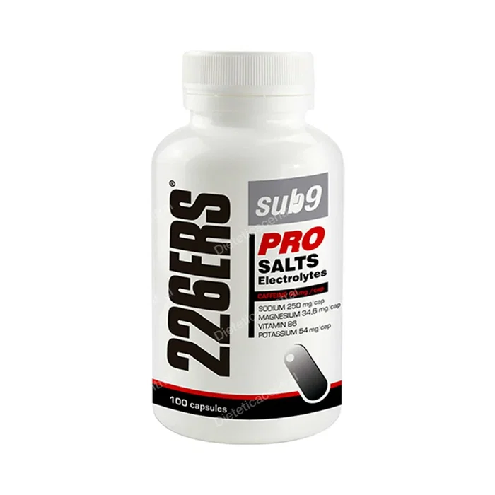 226ERS SUB9 PRO SALTS Electrolitos 100 Cápsulas Vegetales 226ERS SUB9 PRO SALTS Electrolitos 100 Cápsulas Vegetales