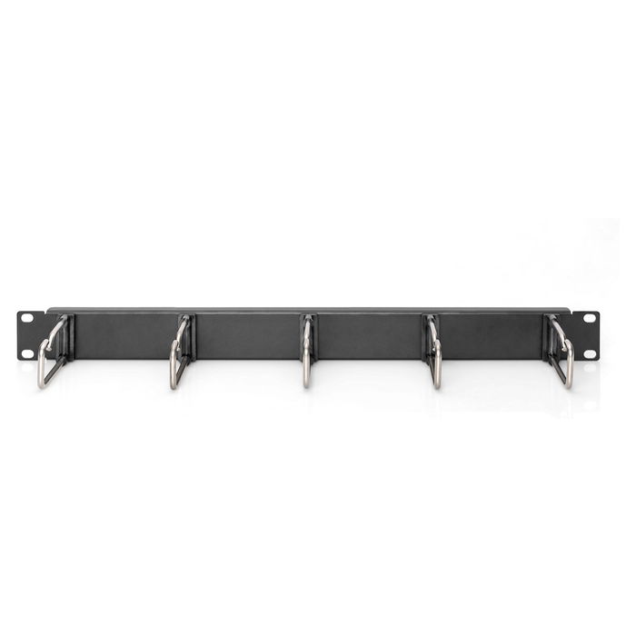 Digitus Panel de Organizacion de Cables con Estribos de Acero para Rack 19", 1HE, 1U, Negro Digitus Panel de Organizacion de Cables con Estribos de Acero para Rack 19", 1HE, 1U, Negro