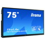 iiyama TE7504MIS-B2AG Panel Plano Interactivo 75" 4K UHD IPS 8ms Táctil 20 Puntos, WiFi, Android, 3xHDMI, USB-C, VGA, Altavoces 32W, VESA, Negro
