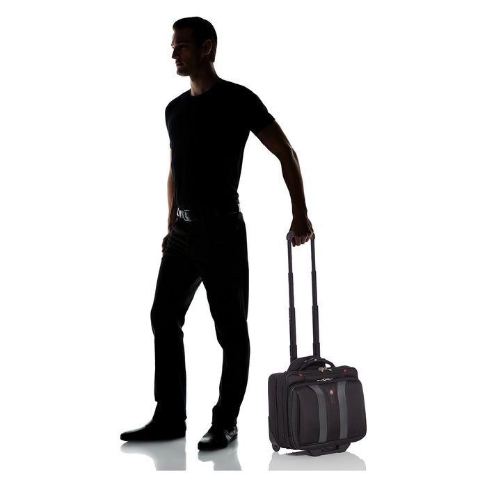 Wenger Granada Trolley Negro 43.2cm 17 Pulgadas Maletín con Ruedas Resistente al Agua Wenger Granada Trolley Negro 43.2cm 17 Pulgadas Maletín con Ruedas Resistente al Agua