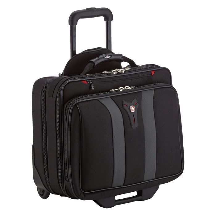 Wenger Granada Trolley Negro 43.2cm 17 Pulgadas Maletín con Ruedas Resistente al Agua Wenger Granada Trolley Negro 43.2cm 17 Pulgadas Maletín con Ruedas Resistente al Agua