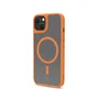 Celly Magmatt Funda Compatible con MagSafe para Apple iPhone 14 (15.5 cm / 6.1"), Transparente Amarillo, Resistente a Impactos