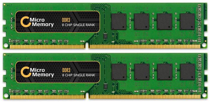 CoreParts Kit de Memoria 8 GB (2x4 GB) DDR3 PC3 12800 1600 MHz DIMM 240PINS CoreParts Kit de Memoria 8 GB (2x4 GB) DDR3 PC3 12800 1600 MHz DIMM 240PINS
