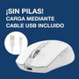Coolbox Ratón Gaming W01 Blanco 1600 DPI