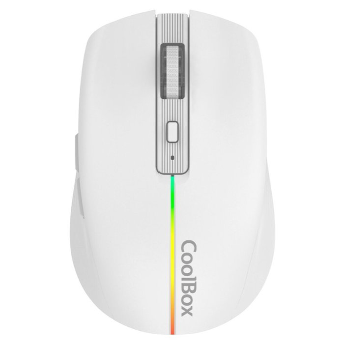 Coolbox Ratón Gaming W01 Blanco 1600 DPI Coolbox Ratón Gaming W01 Blanco 1600 DPI
