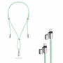 Intenso Cable USB-C a USB-C Lanyard Verde 1,65m 7991007