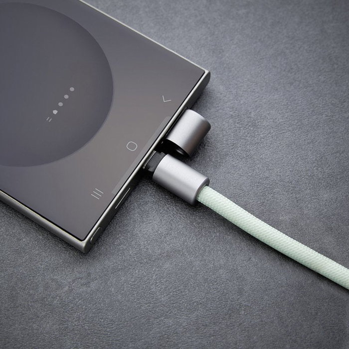 Intenso Cable USB-C a USB-C de 1.65m con collar ajustable para móvil, carga rápida PD 3.0/QC 4.0 hasta 60W, color verde, referencia 7991007