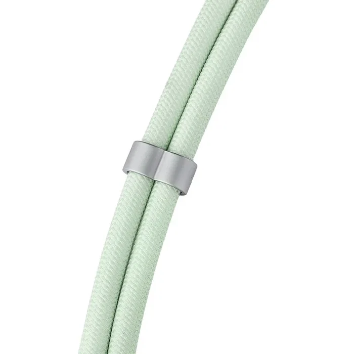 Intenso Cable USB-C a USB-C de 1.65m con collar ajustable para móvil, carga rápida PD 3.0/QC 4.0 hasta 60W, color verde, referencia 7991007