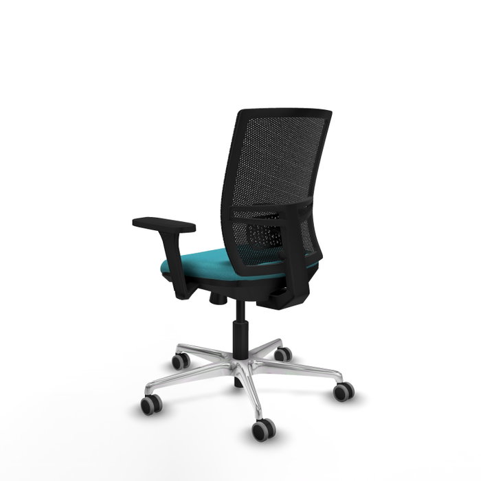 PIQUERAS Y CRESPO Silla de oficina Yunquera Turquesa y Negro PIQUERAS Y CRESPO Silla de oficina Yunquera Turquesa y Negro