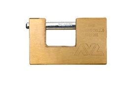 AVL Candado Rectangular de Latón 70 mm U70
