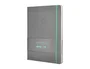 Antartik Cuaderno A4 Tapa Dura Hojas Puntos Gris y Turquesa 100 Hojas 80 gr FSC