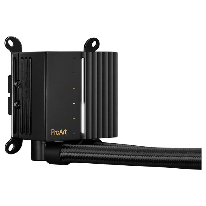 ASUS ProArt LC 240 - Kit de Refrigeración Líquida Todo en Uno (AIO) 240mm con 2 Ventiladores PWM de 120mm, Negro, Compatible con Intel LGA 1700/1200/115x y AMD AM5/AM4