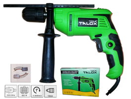 TALOX Taladro Percutor 650 W Velocidad Regulable Reversible