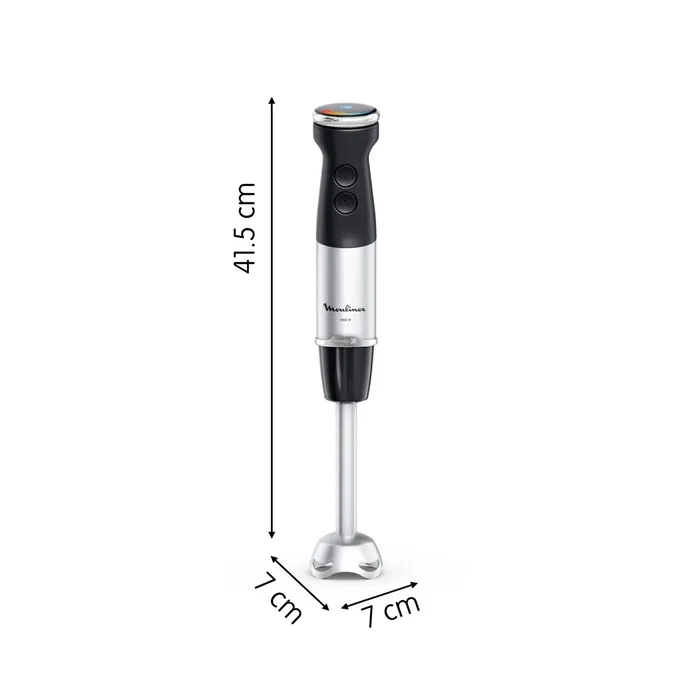 Moulinex Quickchef DD671810 Batidora de mano 1000W, 20 velocidades, 0,8 L