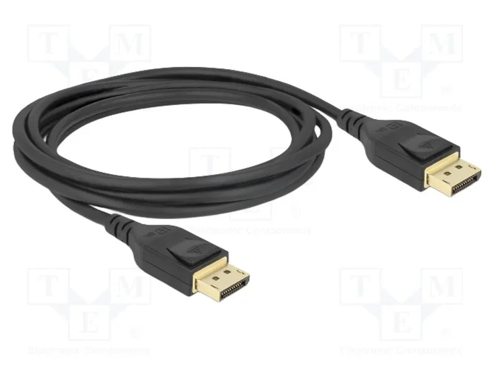 DeLOCK Cable DisplayPort 8K 60 Hz 2 m Certificado 85660