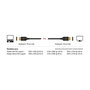 DeLOCK Cable DisplayPort 8K 60 Hz 2 m DP 1.4 Certificado 7680 x 4320 Negro - Ref. 85660