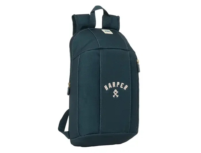 Safta Mini Mochila Harper & Neyer con Cremallera Vertical Safta Mini Mochila Harper & Neyer con Cremallera Vertical