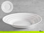 Vivalto Plato Hondo Ondas Opal Blanco 22 cm (Set de 24)