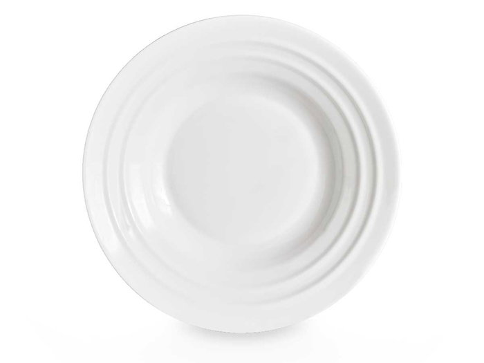 Vivalto Plato Hondo Ondas Opal Blanco 22 cm (Set de 24) Vivalto Plato Hondo Ondas Opal Blanco 22 cm (Set de 24)