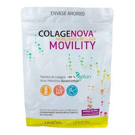 Vaminter Colagenova Movility Colag Hidrol 790 G Sabor Limón para Articulaciones Huesos y Músculos