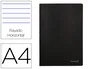 Liderpapel Libreta tapa negra A4 80 hojas horizontal