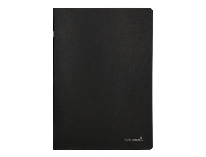 Liderpapel Libreta tapa negra A4 80 hojas horizontal
