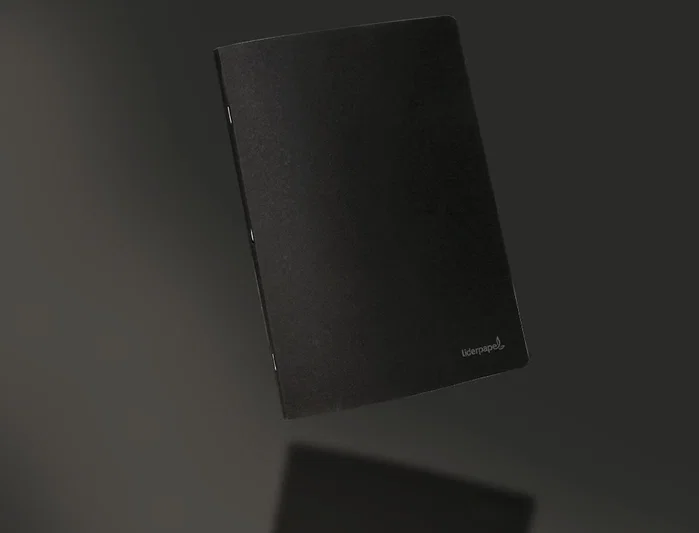 Liderpapel Libreta tapa negra A4 80 hojas horizontal