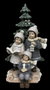 DKD Home Decor Figura Resina Niòos Surtido de 2 unidades multicolor