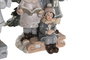 DKD Home Decor Figura Resina Niòos Surtido de 2 unidades multicolor