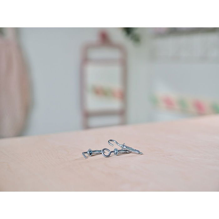 Rapid Taco de Expansión Metálico R8x32 para Pladur y Paredes Huecas (Bolsa 12 Unid)