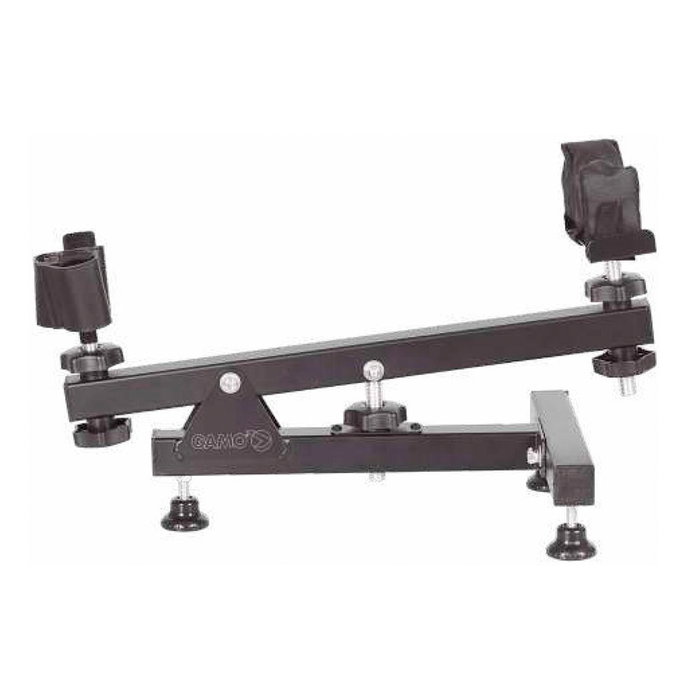 Gamo Banco de Tiro Ajustable y Portátil con Apoyo de Carabina, Ajustes Horizontal/Vertical, Construcción Metálica y Base Antideslizante Gamo Banco de Tiro Ajustable y Portátil con Apoyo de Carabina, Ajustes Horizontal/Vertical, Construcción Metálica y Base Antideslizante
