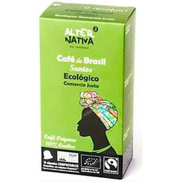 Alternativa 3 Capsulas Tuv Cafe Brasil Santos 10Uds 5G Bio Compostable
