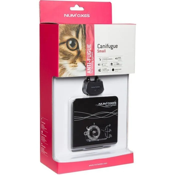 Num'Axes Antifugas Negro para Gatos y Perros Pequeños Num'Axes Antifugas Negro para Gatos y Perros Pequeños
