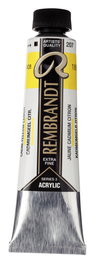 Rembrandt Amarillo Cadmio Limón 207 Pintura Acrílica Tubo 40 ml