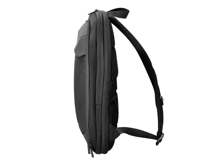 Antartik Mochila Work Slim para Portátil con 3 Compartimentos, Ultraligera, 45x33x15 cm, Negro