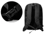Antartik Mochila Work Slim para Portátil con 3 Compartimentos, Ultraligera, 45x33x15 cm, Negro