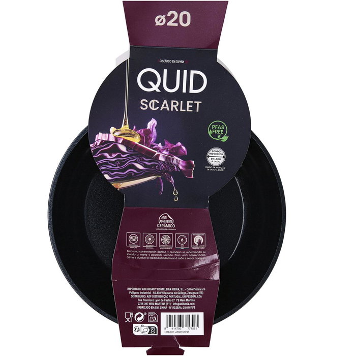 Sartén Aluminio Forjado Scarlet Quid 20 cm Sartén Aluminio Forjado Scarlet Quid 20 cm