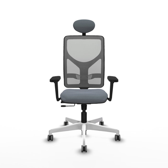 PIQUERAS Y CRESPO Silla de oficina Motilla Gris con mecanismo Sincro/Traslack PIQUERAS Y CRESPO Silla de oficina Motilla Gris con mecanismo Sincro/Traslack