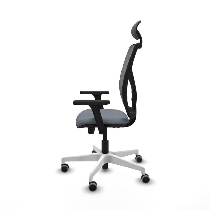 PIQUERAS Y CRESPO Silla de oficina Motilla Gris con mecanismo Sincro/Traslack PIQUERAS Y CRESPO Silla de oficina Motilla Gris con mecanismo Sincro/Traslack