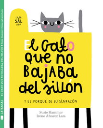 LATA DE SAL, EL GATO QUE NO BAJABA DEL SILLÓN