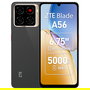 ZTE Blade A56 - Smartphone Android 15, Pantalla 6.75" HD+ 90Hz, 4GB RAM + 64GB, Triple Cámara 13MP, Batería 5000 mAh, Color Negro
