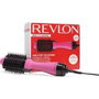 Revlon RVDR5222PE Cepillo Secador de Aire Caliente y Volumen Negro y Rosa