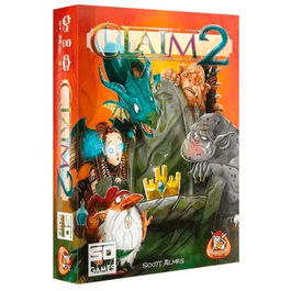 SD GAMES Juego de Mesa Claim 2 para 2 Jugadores +10 años 25 min aprox.