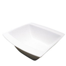 Summa Ensaladera Porcelana Espacio 22x22 cm Blanco Vajilla (Set de 6)