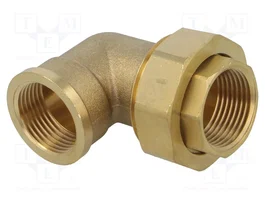 GEBO Codo de 90° BR con rosca G 1" interno
