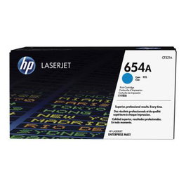 HP Cartucho de tóner 654A Cian (CF331A)